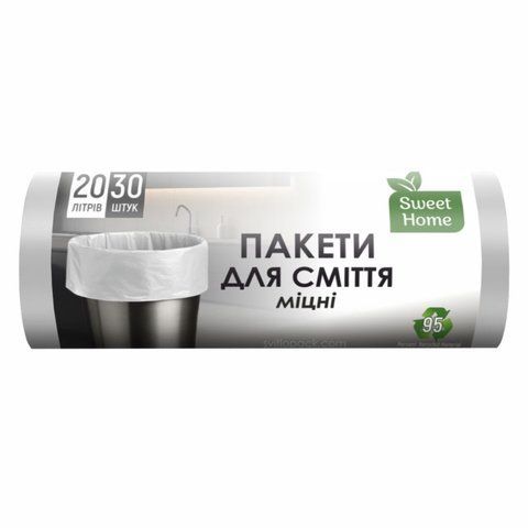 "STRONG" Trash Bags, 20 L, 30 pcs.